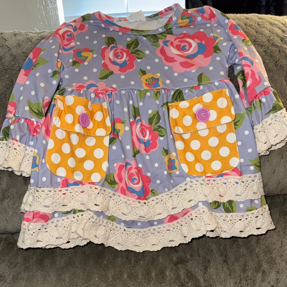 Floral Kids Dress